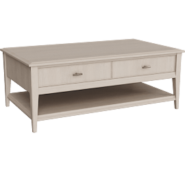 Perspective view of Castine Coffee Table