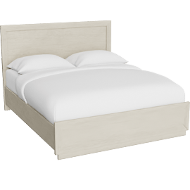 Perspective view of Elliot California King Panel Bed