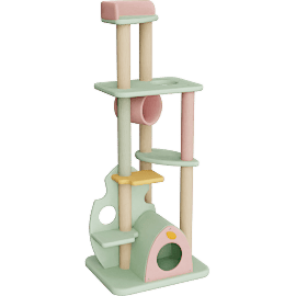 Perspective view of Cat Tree Condo