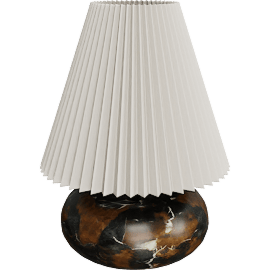 Perspective view of Nori Table Lamp