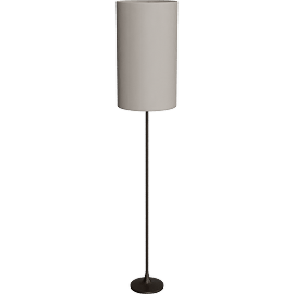 Perspective view of Lorelei Floor Lamp, Bronze