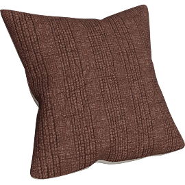Perspective view of Bentley Pillow Mahogany