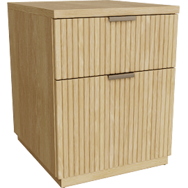 Perspective view of Oakfield File Cabinet