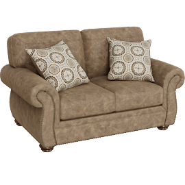 Perspective view of Prairie Loveseat