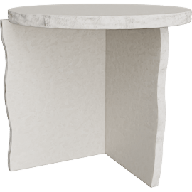 Perspective view of MINERAL SCULPTURAL TABLE