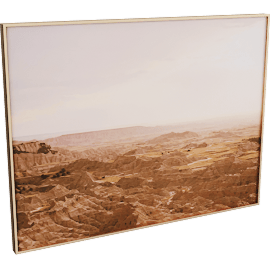 Perspective view of Niqui Carter, Badlands