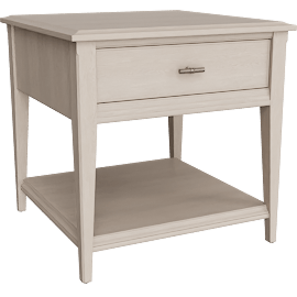 Perspective view of Castine End Table