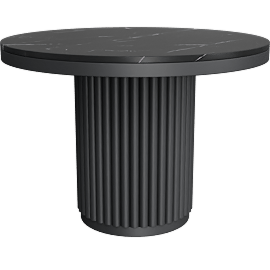 Perspective view of Lunor Dining Table