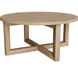 Perspective view of Arlo Coffee Table