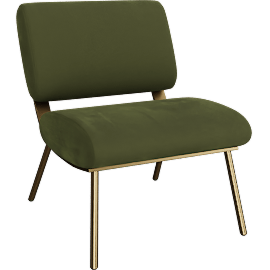 Perspective view of Olivia Accent Chair