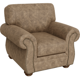Perspective view of Prairie Chair
