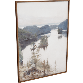 Perspective view of Ridge Artwork