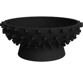 Perspective view of Calliope Low Bowl