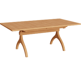 Perspective view of Wishbone Extension Table
