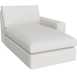 Perspective view of Kipton Wide Motion One Arm Chaise