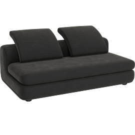 Perspective view of AMERICANO - STRAIGHT CONNECTION MODULE - DEEP