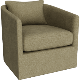 Perspective view of Gala Swivel Chair