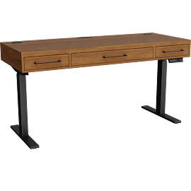 Perspective view of Avie Sit/Stand Desk