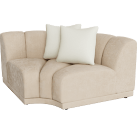 Perspective view of Blossom Modular Rose Curve