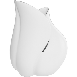 Perspective view of H&H Swan Table Lamp