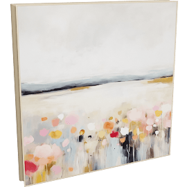 Perspective view of Poppies Artwork