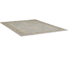 Perspective view of Cora Rug