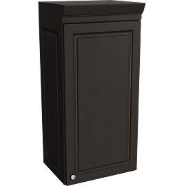 Perspective view of Gretna Kitchen Wall Cabinet, Single Door
