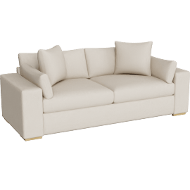 Perspective view of Shore II Sofa