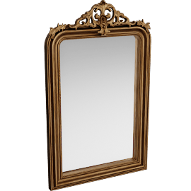 Perspective view of Constantine 57" Wall Mirror