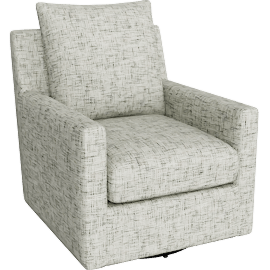Perspective view of Bellevue 29.5 Swivel Glider Arm Chair, Canyon