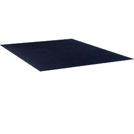 Perspective view of Chique Rug, Sapphire, 9x12