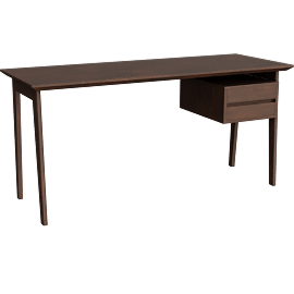 Perspective view of Draper Writing Desk