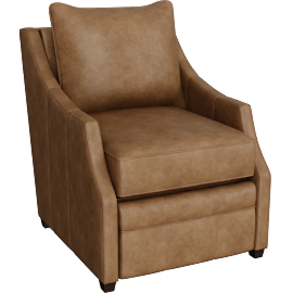 Perspective view of Kori Power Recliner Leath