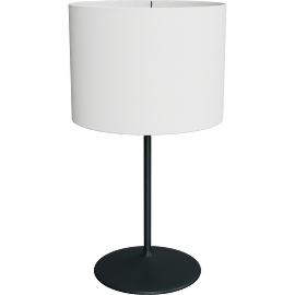 Perspective view of Fremont table lamp, Onyx gloss