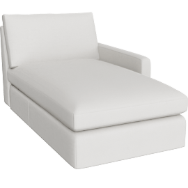 Perspective view of Kipton Slim Motion One Arm Chaise