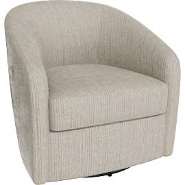 Perspective view of Bonta Marble Swviel Chair