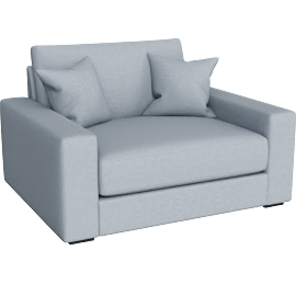 Perspective view of Sawyer III Chair