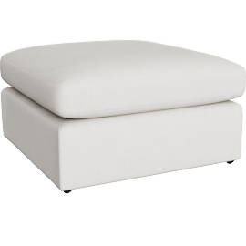 Perspective view of Gather Ottoman