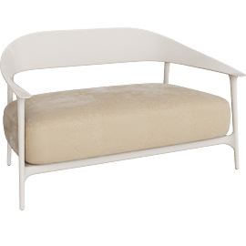 Perspective view of Nia 50" Outdoor Sofa