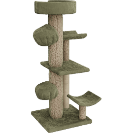 Perspective view of Cat Tree Condo Scratcher