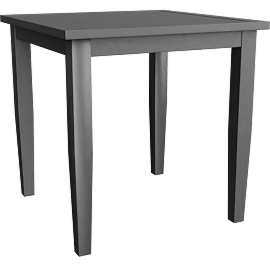 Perspective view of Portofino Metal Outdoor End Table