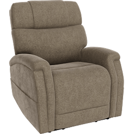 Perspective view of Moore 34 Power Lift Recliner, Mocha