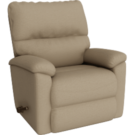 Perspective view of La-Z-Boy 35 Manual Rocker Recliner, Brix Khaki