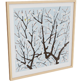 Perspective view of Haruna Niiya, Ume Blossoms