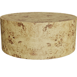 Perspective view of Aspen Coffee Table