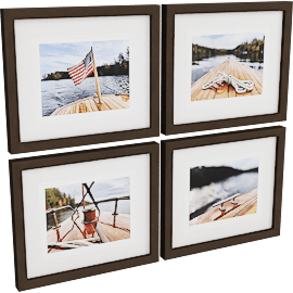 Perspective view of Sailing Set of 4