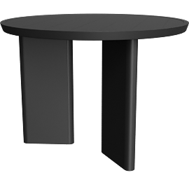 Perspective view of Aura Outdoor Dining Table