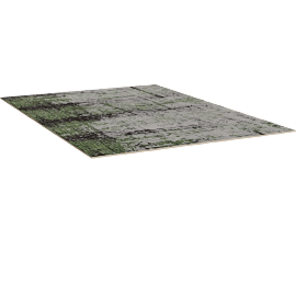 Perspective view of COASTAL CANVAS, RECTANGLE 7'8"X10'9", SPANISH MOSS