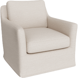 Perspective view of Thea Swivel Chair