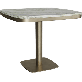 Perspective view of Auvra Small Dining Table